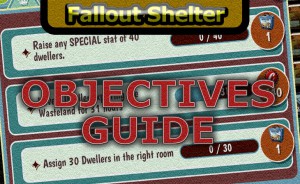 Fallout Shelter Objectives Guide