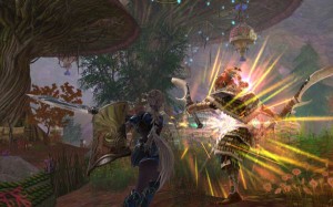 Darkfall magic combat